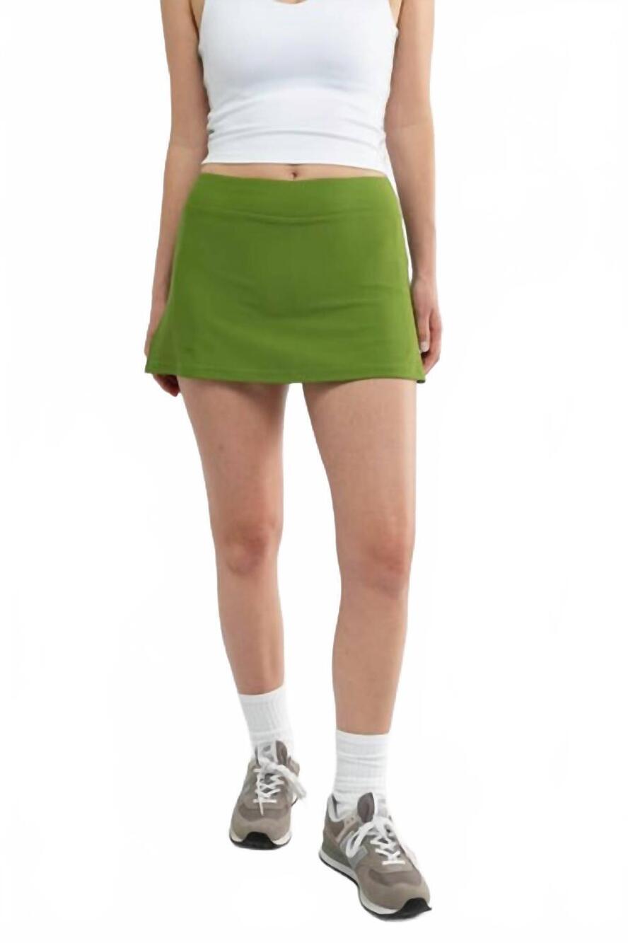 NEW SMITH & QUINN fletcher skort in green olive